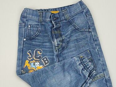 Jeansowe: Spodnie jeansowe, George, 2-3 lat, 98, stan - Zadowalający