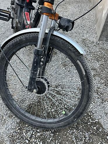 electro moto: Elektrik velosipedi – Mustang - Rəng: qara/qırmızı - Çərçivə: aşağı — 7
