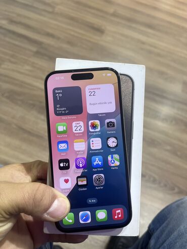 Apple iPhone: IPhone 15 Pro, 128 GB, Natural Titanium, Face ID