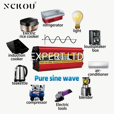 İnverterlər: Yeni Inverter, 100-300 Vt, 12 - 220 volt, Rayonlara çatdırılma — 27