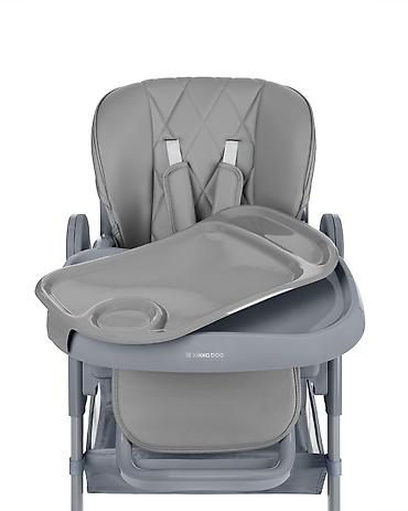 Hranilice: KIKKA BOO Hranilica COMFY PLUS grey – KKB1 Višepoložajna hranilica — 10