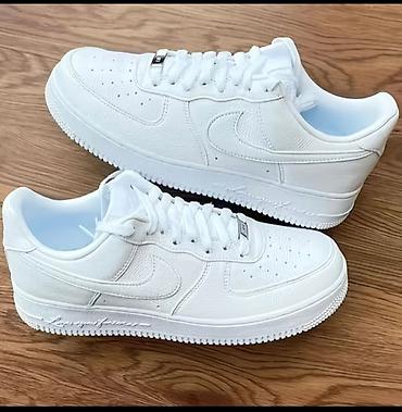 большемеры: Кроссовки, 37, Nike, Новый, цвет - Белый, Самовывоз — 2