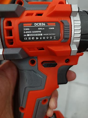Электроинструменты: Аккумуляторная дрель‑шуруповерт DECO DCB36 Основные характеристики: - — 2
