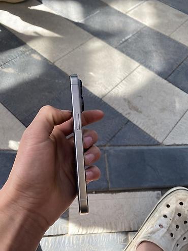 Техника жана электроника: IPhone 15 Pro, Жаңы, 256 ГБ, Күмүш, Заряддоочу түзүлүш, Кабель, Куту, 91 % — 6