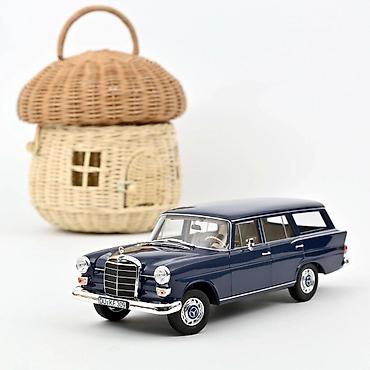 proizvođač: 🚘 Mercedes-Benz 200 Universal 1966 – Dark Blue | Norev 1:18 Norev — 1