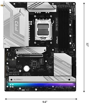 8 gb ram: Ana plata ASRock B850 Pro RS WiFi Yeni✅Zemanet✅Catdirilma✅ ➡️AMD B850 — 2