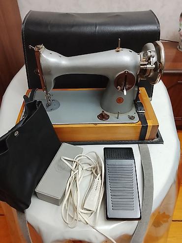 Məhsul: Elektrik pedallı mexaniki tikiş maşını (köhnə tip, metal