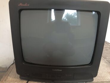 Телевизоры: Продаю рабочий телевизор диагональ 34 см без пульта. Район тоголок
