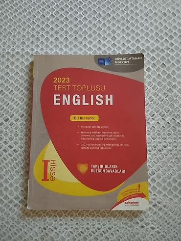 Testlər: İngilis dili Testlər 11-ci sinif, 1-ci hissə, 2023 il — 1
