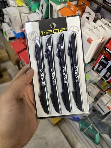 накладки бампера: Комплект защитных накладок на двери автомобиля SPARCO (4 шт.) - — 1