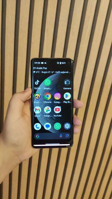 Samsung: Samsung Galaxy S10, 128 GB, rəng - Mavi, Zəmanət, Barmaq izi, Simsiz şarj