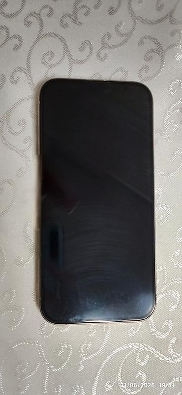 IPhone 15 Pro, 128 GB, Gümüşü, Barmaq izi, Face ID
