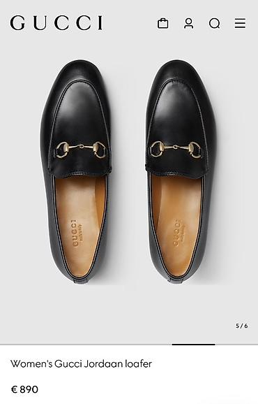 гуччи: Женские лоферы Gucci Jordaan - Классическая модель с культовым — 1