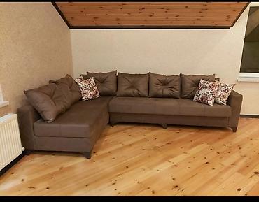 Divan və kreslo dəstləri: Künc divan, 2 kreslo — 22