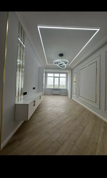 квартира элитка бишкек: 2 комнаты, 53 м², Элитка, 8 этаж, Евроремонт