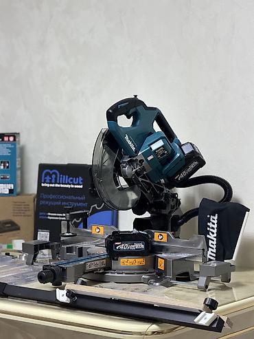 elektrikli mişar: Makita XGT 40V Max akkumulyatorlu sürüşdürülə bilən gön dərəcəli — 2