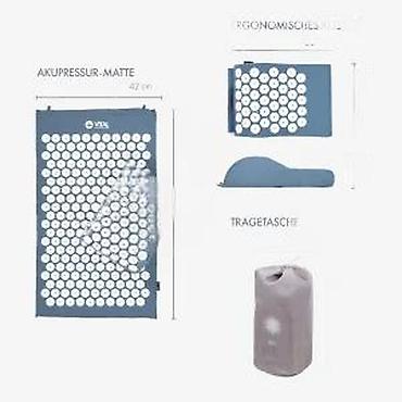 Masažni jastuci i prostirke: Vital Acupressure – set akupresurne prostirke i jastuka - Sadrži — 14