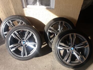 диски на бмв х5 разноширокие: Дөңгөлөктөр монтажда R 18, Жай, Колдонулган, Комплект, Жеңил унаалар, Куйма, тешиктери - 5