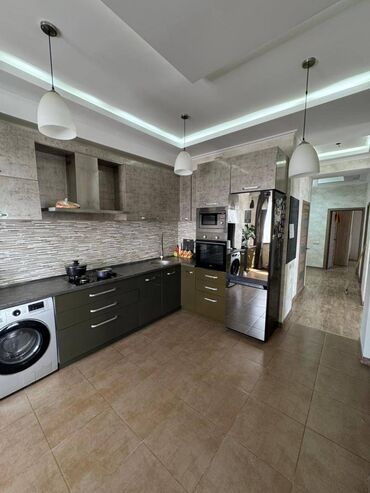кок жар ж м: 3 комнаты, 91 м², Элитка, 12 этаж, Евроремонт