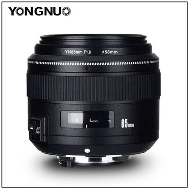 фотоаппарат soni: Yongnuo 85 mm 1.8 for canon В хорошем состоянии! имеется защитный