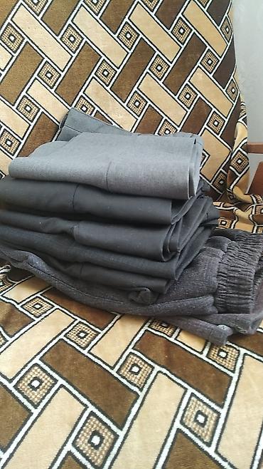 Балдардын кийим-кечелери жана бут кийимдери: Продам вещи на мальчика приблизительно от 7 до 12 лет недорого. Брюки — 6
