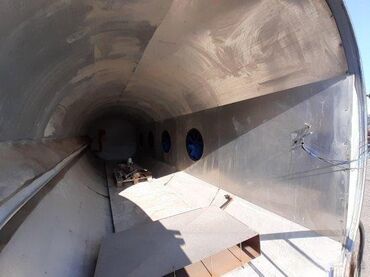 Fenovi za vreli vazduh: Sušara za drvo sa kolicima MS Dužina kolica: 7,5 m 📏 Visina od kolica — 7