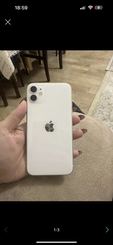 iphone 11 islemis: IPhone 11, 128 GB, Ağ