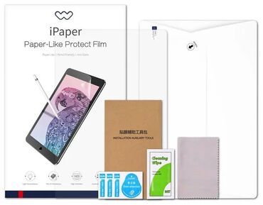 планшет для рисования для пк: Wiwu iPaper Paper-Like Protect Film на 9.7д Арт. 3194 представляет