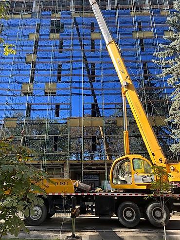 Услуги автокрана: Стрела 38 м, 25 т — 2
