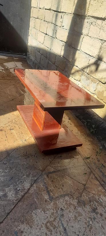 Салонные столы: Mebel: Aşağı profilli qəhvə/çay masası - Material: Taxta əsaslı lövhə — 2