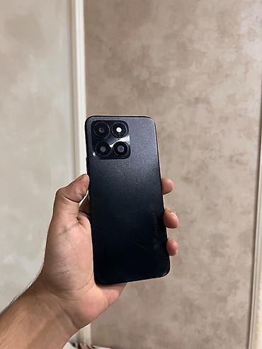 honor 7b: Honor X6a, 128 GB, rəng - Qara, Face ID — 8