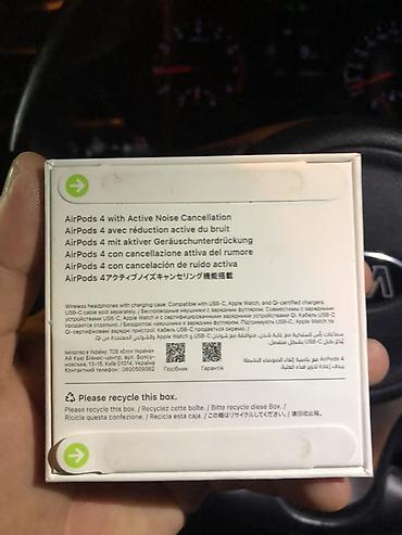 airpods pro 2 anc: Apple AirPods 4 (ANC) – simsiz qulaqlıq Model: MXP932E/A Versiya — 3