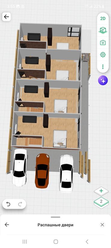 продаю дом бишкек кок жар: Таунхаус, 46 м², 2 комнаты, Собственник, ПСО (под самоотделку)