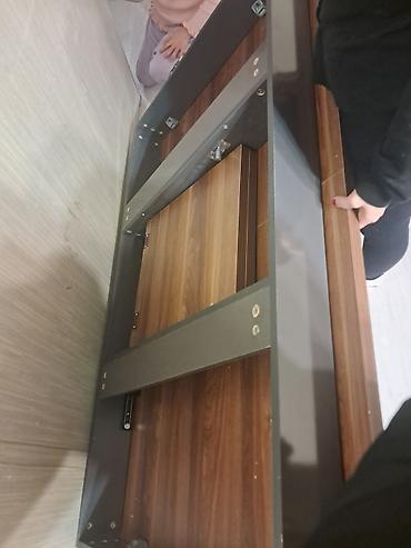 Masalar: Açılıb‑bağlanan yemək masasi - Material: ağac teksturalı laminat üst — 4