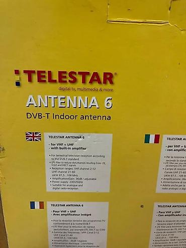 Aksesoari za TV i video: TELESTAR ANTENNA 6 – sobna DVB-T/DVB-T2 antena sa pojačivačem - — 8