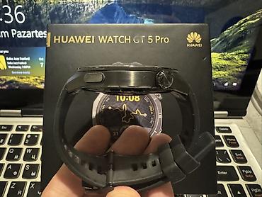 iphon: Huawei Watch GT 5 Pro ağıllı saat Tam ideal veziyyetde, 1 eded kemer — 9
