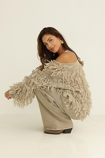 Džemperi, kardigani: 🔥Pleteni kardigan sa resama – ženstven, udoban i efektan komad za — 15