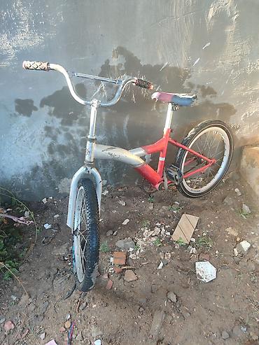 yeni velosiped: Uşaq/yeniyetmə velosipedi – BMX tərzində - Rəng: qırmızı-gümüş — 1