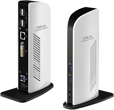 Doking stanice: USB 3.0 Docking Station – univerzalna USB dok stanica sa DisplayLink — 1