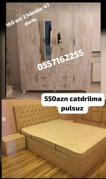 Yataq otağı dəstləri: Təknəfərlik çarpayı, Komod, Termo, Tumba, Yeni -da lalafo.az — 20 Yataq otağı dəstləri: Təknəfərlik çarpayı, Komod, Termo, Tumba, Yeni — 20