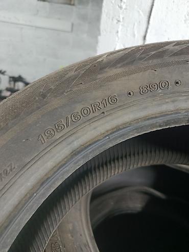 шины 19560 r16: Шины 195 / 60 / R 16, Зима, Б/у, Комплект, Легковые, Япония, Bridgestone — 2