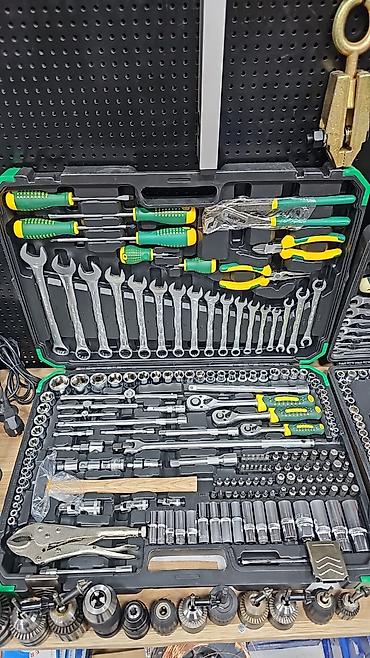 Açar dəstləri: “Evdə, ustaxanada, işdə — lazım olan hər şey bir çantada 🔧 qiymet 40 — 5