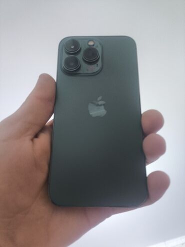 lightning кабель: IPhone 13 Pro, Б/у, 128 ГБ, Matte Midnight Green, Зарядное устройство, Защитное стекло, Чехол, 76 %