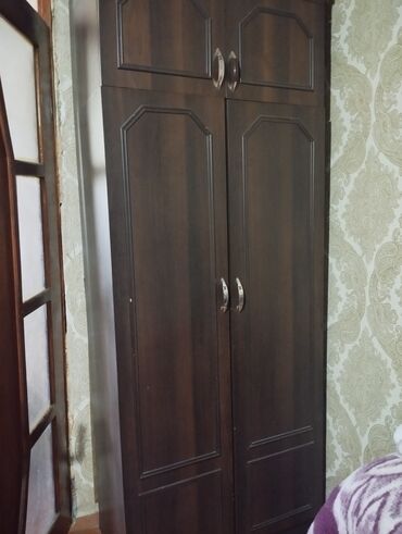İşlənmiş, Açılan, 4 qapılı Düz dolab, Qarderob, paltar dolabı