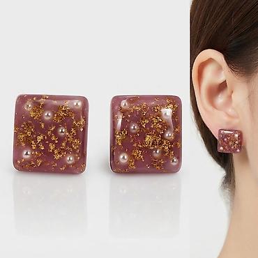 Серьги сөйкөлөр клипсы в японском стиле — оригинальное украшение