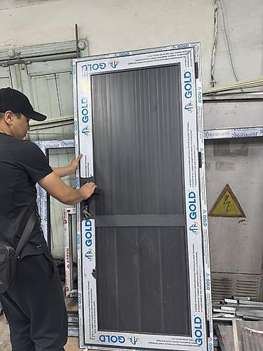 Готовые пластиковые окна: Терезе эшиктер терезелер антрацит терезелер стекло терезе витраж — 18