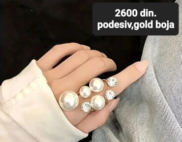 ženske torbe novi sad: Women's ring, Material: Pearl
