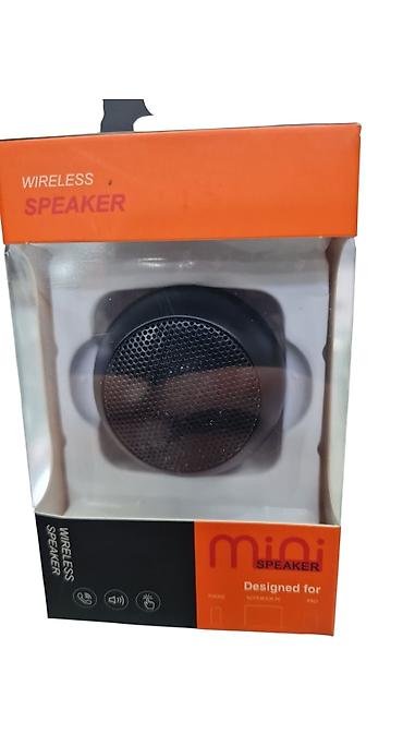 apo ses sistemi: Mini Wireless Speaker – kompakt və daşıması rahat portativ akustika - — 2