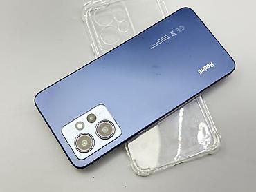 ai box: Redmi, Redmi Note 12, Б/у, 128 ГБ, цвет - Синий, 2 SIM — 1