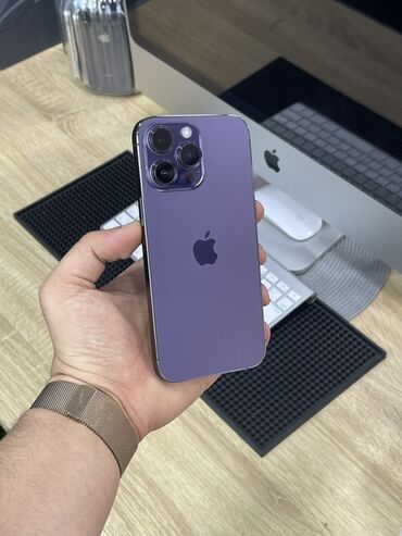 14 pro ikinci el: IPhone 14 Pro Max, 128 GB, Deep Purple, Face ID